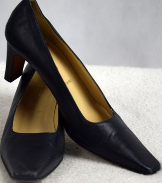 AMALFI BUTY CZÓŁENKA NA SŁUPKU SKÓRA R.38