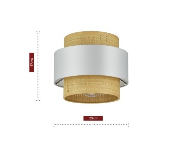 ПОТОЛОЧНЫЙ ПОДВЕСНОЙ СВЕТИЛЬНИК, люстра, абажур, ротанг