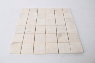 БЕЛЫЙ куб BINTAN 5x5 белый IS каменная мозаика