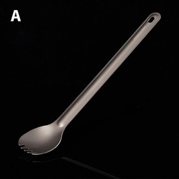 Łyżka tytanowa Outdoor Camping Tytanowa Spork Camp