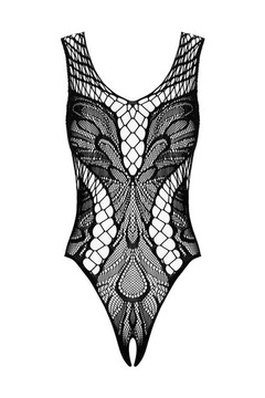 Боди Obsessive Open B138 черный S/M/L