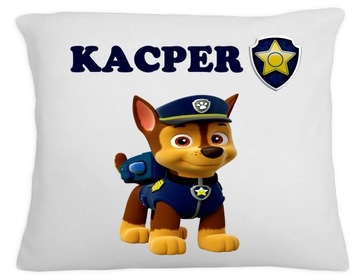 PODUSZKA PAW PSI PATROL CHASE MIKOŁAJ IMIĘ DZIECKA