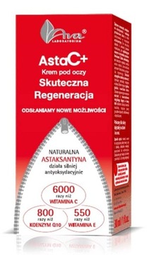 AVA ASTA C+ SKUTECZNA REGENERACJA KREM POD OCZY