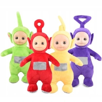 MASKOTKA TELETUBISIE ZESTAW 4 SZTUK DUŻE 25 CM