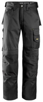Spodnie robocze DuraTwill Snickers 3312 r.48 black