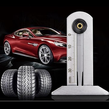 Измеритель глубины протектора автомобильных шин из нержавеющей стали, мм