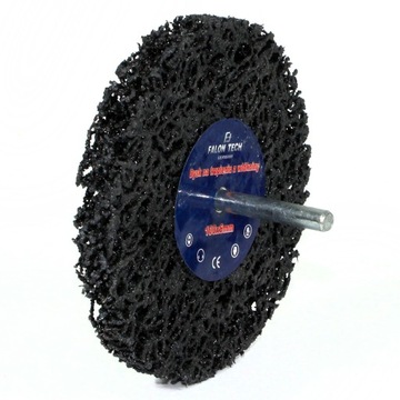 ŚCIERNICA Z WŁÓKNINY TWARDEJ NA TRZPIENIU 100mm X6