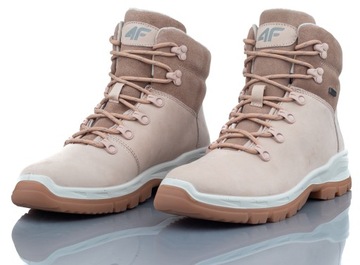 ЖЕНСКАЯ ЗИМНЯЯ ВОДОНЕПРОНИЦАЕМАЯ ОБУВЬ 4F РОЗОВАЯ R-38