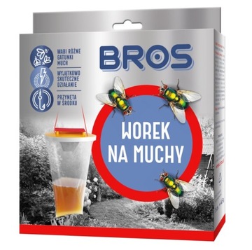 BROS WOREK Z PRZYNĘTĄ PUŁAPKA NA MUCHY