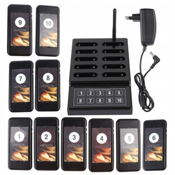 Bezprzewodowy system pagera SU-68G 10 Pager