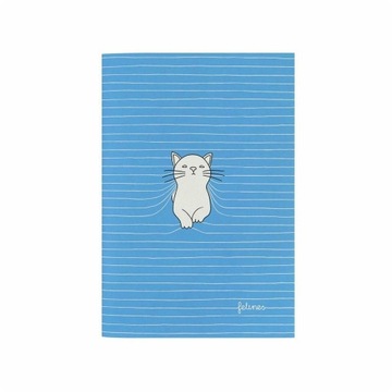 MAŁY ZESZYT - PURRRFECT PLACE (BOLD BLUE), SANTORO