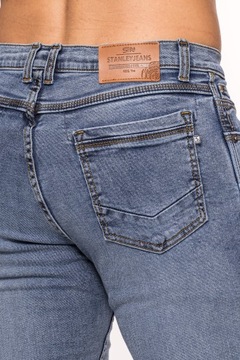 SPODNIE MĘSKIE STANLEY JEANS - 400/221 - 108cm L30