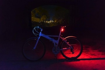 ВЕЛОСИПЕДНЫЕ ФОНАРИ СВЕТОДИОДНЫЕ ВЕЛОСИПЕДНЫЕ ФОНАРИ ПЕРЕДНЯЯ ЗАДНЯЯ 2 ШТ.