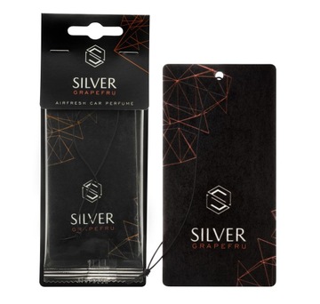 ZAWIESZKA ZAPACHOWA AIRFRESH SILVER, GRAPEFRUIT