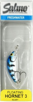 WOBLER SALMO HORNET 3F BLUEY QHT655 UNIKAT