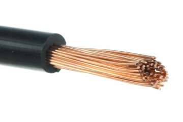 Przewód kabel linka LGY 1,5 mm2 jednożyłowy Czarny