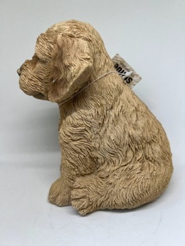 Figurka dekoracyjna PIES PIESEK JAK ŻYWY 14 cm