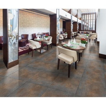 КОРИЧНЕВАЯ РУСТИЧНАЯ Ржавая ПЛИТКА ДЛЯ ПОЛА В ВАННОЙ СТЕНЫ 60X60 GAT 1