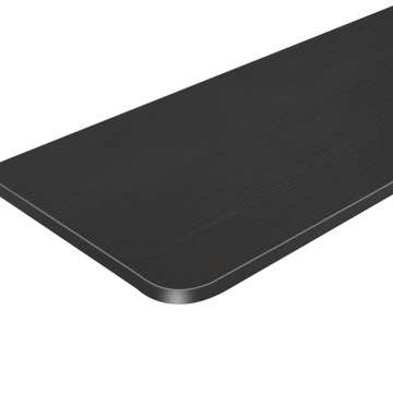 НАСТЕННЫЙ СТОЛ КОМПЬЮТЕРНЫЙ КУХОННЫЙ СТОЛ 60X30СМ ЧЕРНЫЙ