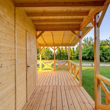 Domek Kanadyjski Palermo 5 Letniskowy wym 5.9x5.9m