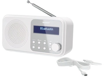 Радиоприемник SHARP DR-P420 FM DAB+ Bluetooth Белый