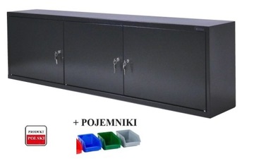 Szafka narzędziowa do garażu warsztatowa POLSKA pojemniki półki KOLORY