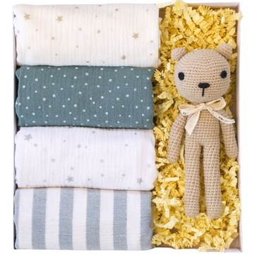 LIKEMOSES PREZENT BABY SHOWER CHRZEST WYPRAWKA PIELUSZKI PRZYTULANKA