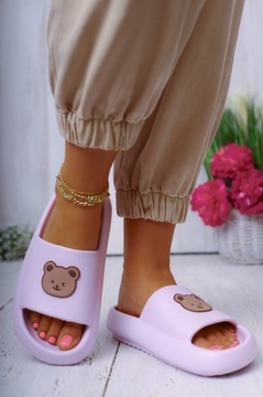 KLAPKI DAMSKIE KAPCIE LEKKIE MIĘKKIE KOLOROWE