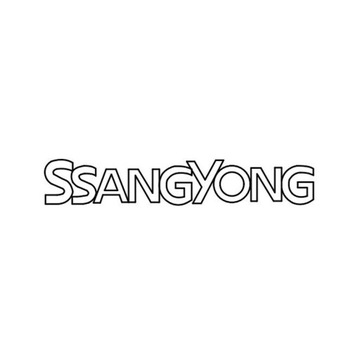 TYLNY NAPIS EMBLEMAT SSANGYONG TIVOLI / XLV