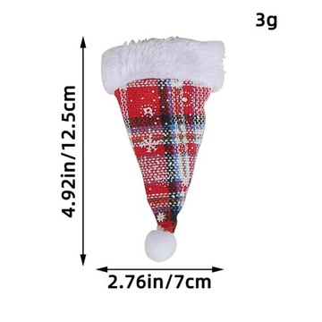 7 шт. Рождественская шляпа, нож и вилка, декоративная мантия