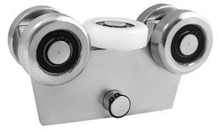 ТЕЛЕЖКА ДЛЯ ВОРОТ, ВОРОТА, ДВЕРЬ, 5 РОЛИКОВЫЙ ПРОФИЛЬ 70X70x4, грузоподъемность: 700 кг