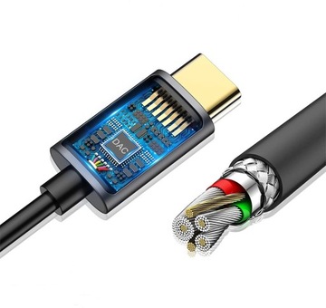 Переходник USB типа C на мини-джек 3,5 мм