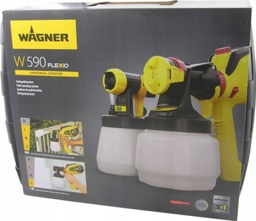 PISTOLET MALARSKI WAGNER W590 FLEXIO + WALIZKA