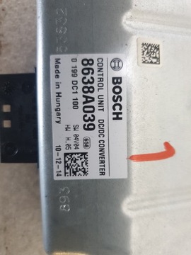 MITSUBISHI ASX 10R MODUL ŘÍZENÍ 1.8DID 8638A039