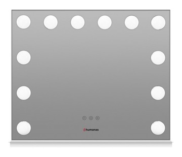 Зеркало для макияжа Humanas со светодиодной подсветкой.