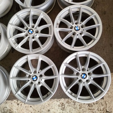 ORYGINALNE ALUSY BMW 16' 5x112 ŁADNE+CZUJNIKI KOMPLET