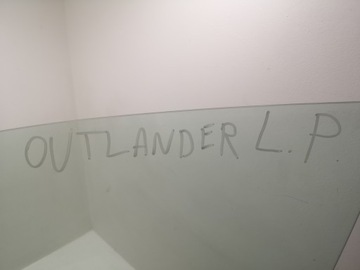 MITSUBISHI OUTLANDER III SKLO (OKNO) DVEŘE LEVÝ PŘEDNÍ