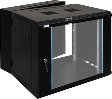 Szafa RACK Pulsar 9U wisząca złożona podwójna 600x600 RWD966