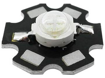 Power LED 5W 4xEPISTAR 45Mil ROYAL BLUE + PCB