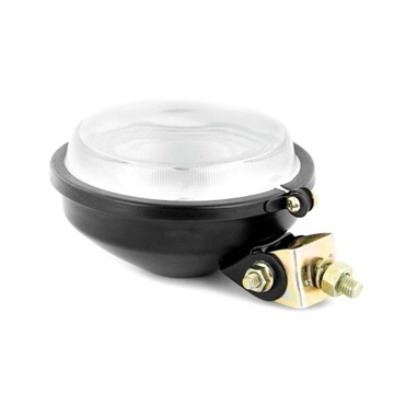 Металлический рабочий фонарь с лампой H3 12В 105 мм.