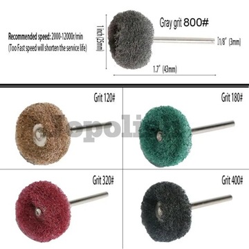 Набор абразивных абразивов для полировки Dremel Black Style, 50 шт.