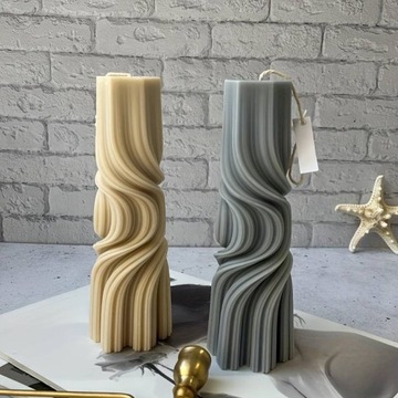 Силиконовая форма для свечей и мыла ФС-07 для воска