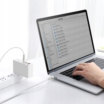 BASEUS Cafule — USB/USB-C — 2 м — 100 Вт (белый)3