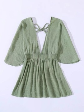 SHEIN ШАРФ ЖЕНСКИЙ ЗЕЛЕНЫЙ ПРЯМОЙ R.M B179013