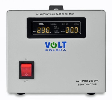 STABILIZATOR NAPIĘCIA PRĄDU AVR PRO 2000 VA 3% +GR
