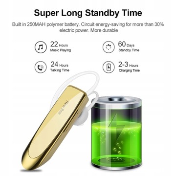 НОВЫЕ БЕСПРОВОДНЫЕ НАУШНИКИ BEE LC-B41 с Bluetooth 5.0, ЗОЛОТЫЕ