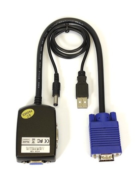 КОМПЛЕКТ РАЗВЕТВИТЕЛЯ VGA DELTACO CABLE 300 мм VGA-12B