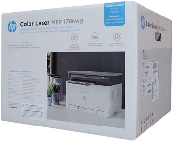 HP Color Laser MFP 178nw USB WiFi AirPrint + HP PAPER