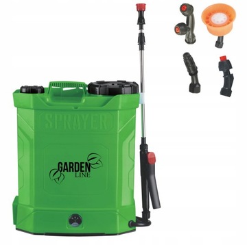 Аккумуляторный ранцевый опрыскиватель 10 л, портативный GARDEN LINE