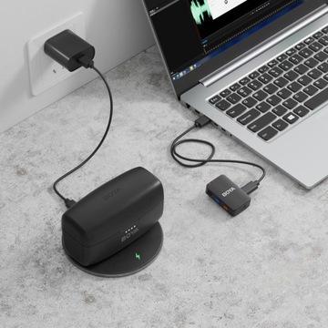 Беспроводной микрофон Boya MIC 2,4 ГГц для камеры, iPhone и Android